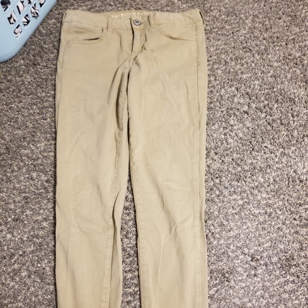 American Eagle Super Super Stretch X High Waisted
